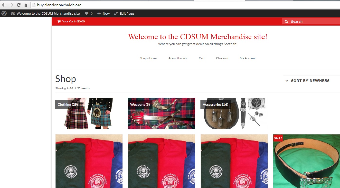 clan merchandise site
